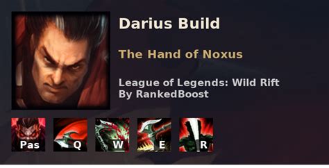 Darius Build Wild Rift