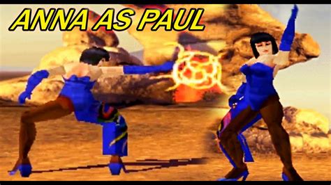 Tas Anna With Pauls Moves Gameplay Tekken 2 Arcade Version