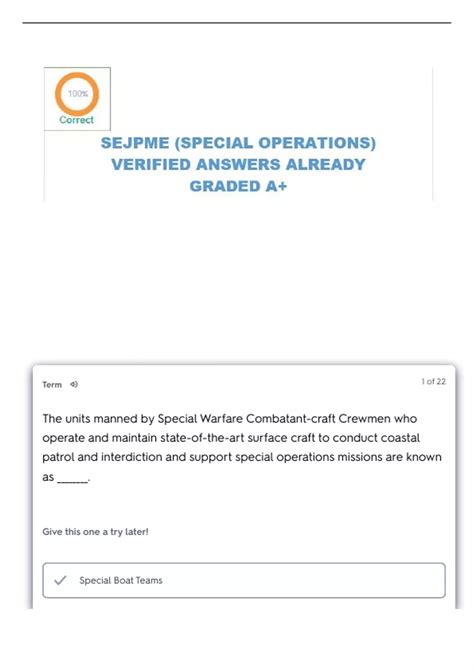 Senior Enlisted Joint Pme 1 4