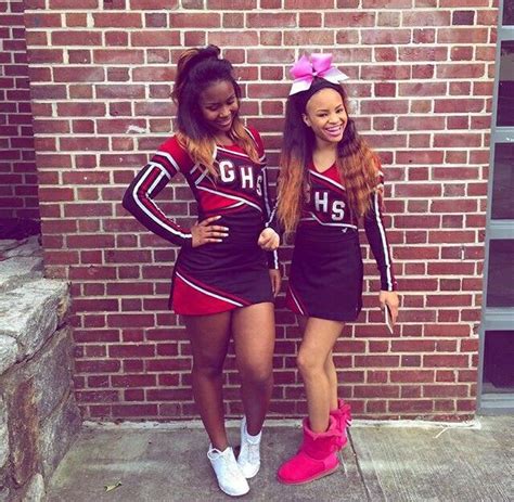 Pinterest Kieriaasia Cheer Tryouts Cheer Coaches Cheer Team Black Cheerleaders Cheerleading