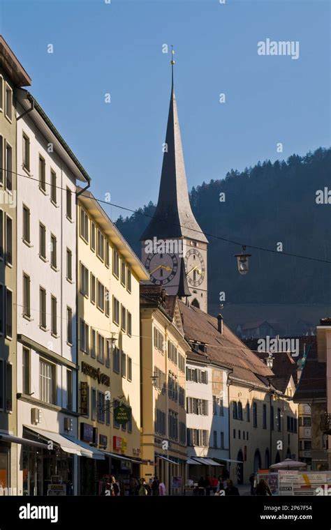 Old town, Chur, Switzerland Stock Photo - Alamy