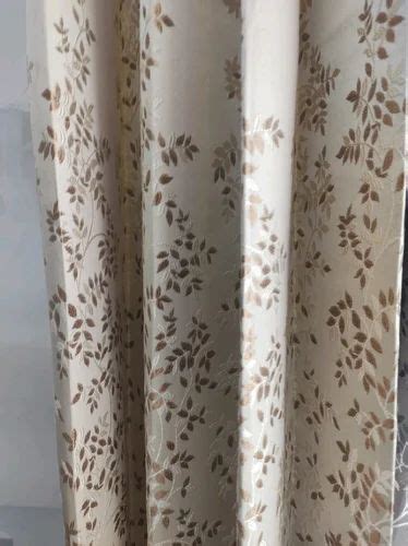 110 GSM White Printed Polyester Curtain at Rs 800 piece पलसटर