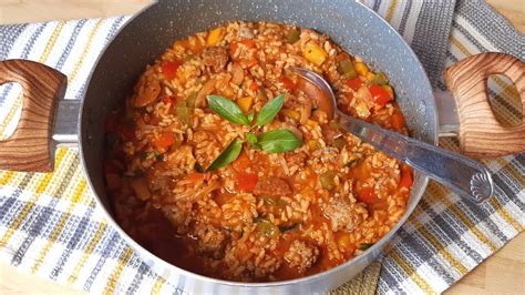 Riz Aux Poivrons Et Chorizo One Pot Rice 278 YouTube