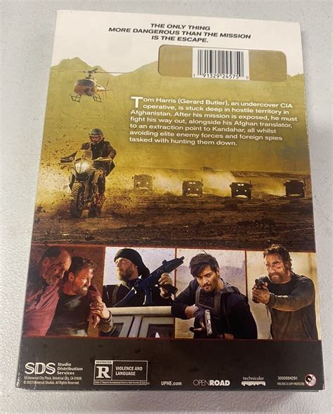 Kandahar New DVD Gerard Butler Navid Negahban Ali Fazal And