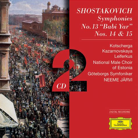 Product Family | SHOSTAKOVICH Symphonies Nos. 13-15 / Järvi