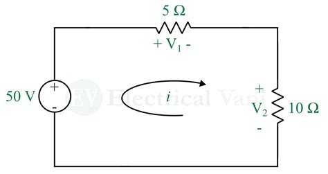 Kirchhoffs Voltage Law Kvl Statement And Examples Electrical Vani