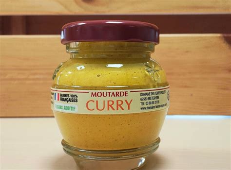 Moutarde Au Curry Graines Fran Aises Sans Additifs G