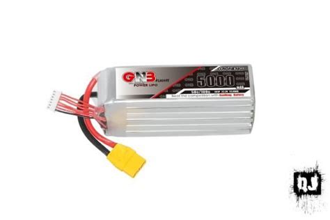 GNB 5000mAh 22 2v 6S 50C XT90 Lipo Battery Pack Quad Junkie