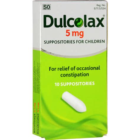 Dulcolax Children 10 Suppositories Clicks