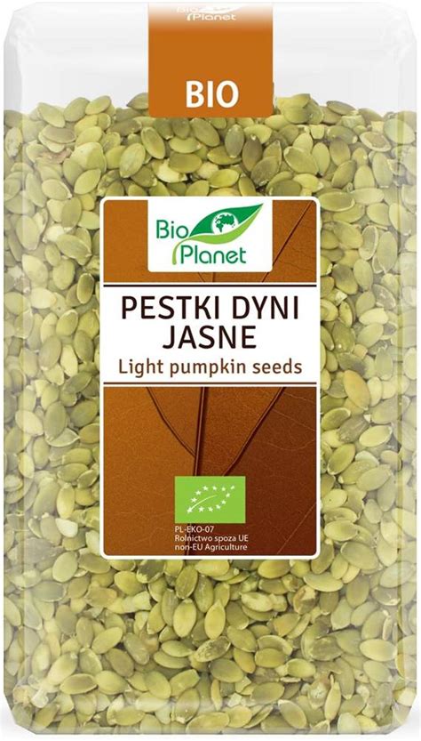 Pestki Dyni Jasne Ekologiczne Kg Bio Planet Sklep Zielonaesencja Pl