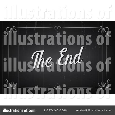 The End Clipart #1804502 - Illustration by Vector Tradition SM