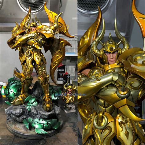 Wwf Studio Saint Seiya Lost Canvas Taurus Aldebaran Resin Statue In