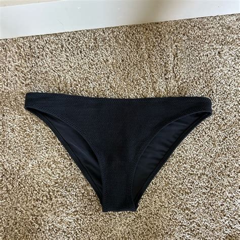 H M Swim Hm Navy Blue Bikini Bottoms Poshmark