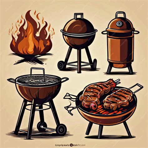 Premium Photo Bbq Vectors