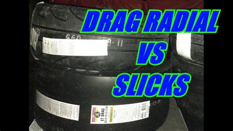 Radials Vs Slicks