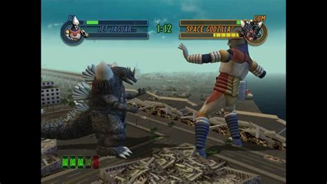 Godzilla Save The Earth Jet Jaguar Vs Space Godzilla Hard Youtube