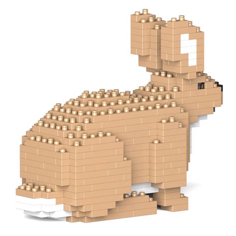 Jekca Rabbit S Lego Sculpture Construction D Brick