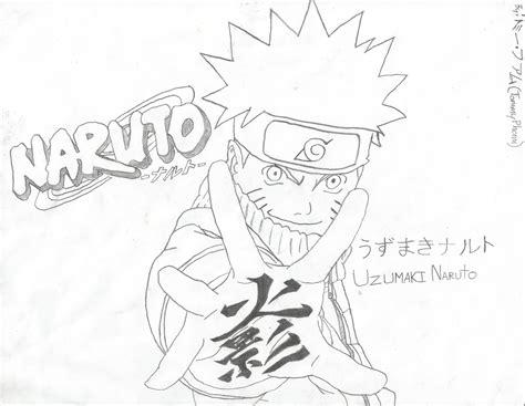 Naruto Anime Drawing at GetDrawings | Free download