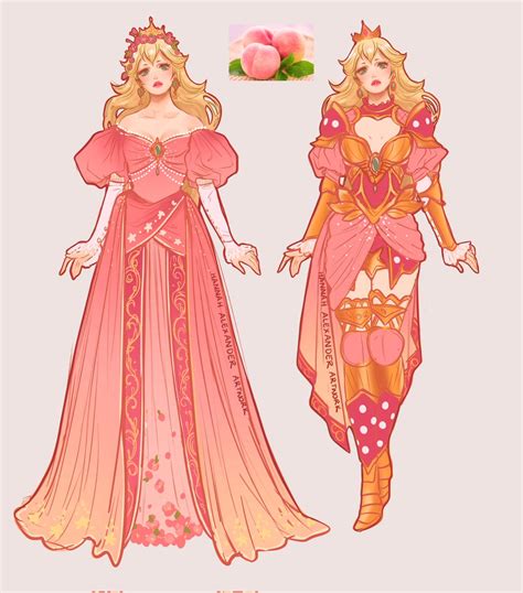 Hannah Alexander Artwork On Twitter Peach Daisy Rosalina