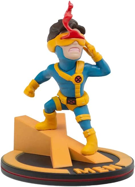 Marvel X Men Q Fig Cyclops 4 Diorama Figure 1990s Costume Quantum