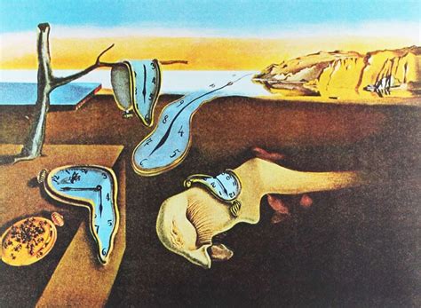 melting clocks persistence  memory  ethan spedding blog