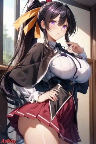 Akeno Himejima Luscious Hentai Manga Porn