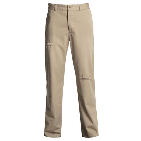 Bills Khakis M2 Patched Twill Pants Button Fly Flat Front For Men