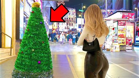 THIS CHRISTMAS TREE SCARES PEOPLE Christmas Tree Prank YouTube