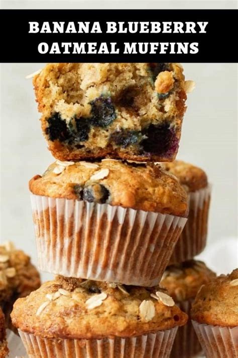 Healthy Blueberry Muffins With Oats Artofit