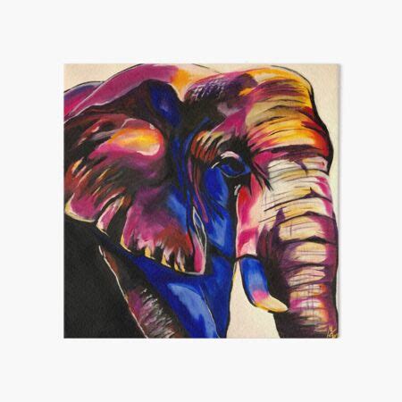 "The Elephant in the Room—elephant painting" Art Board Print for Sale by Marieshellyart | Redbubble