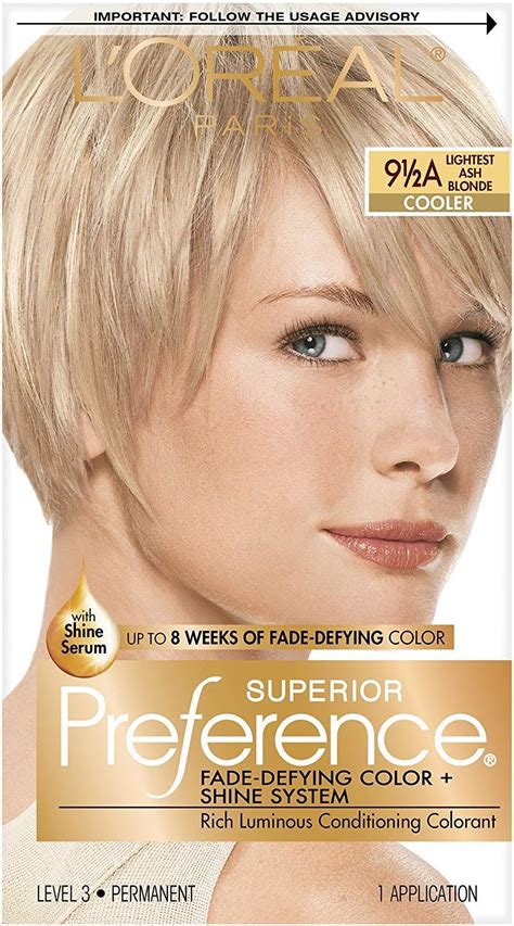 L Oreal Superior Preference 9 1 2A Lightest Ash Blonde Cooler Pack