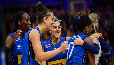 Pallavolo Vnl Femminile Litalia Trionfa In Finale Egonu Mvp