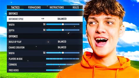 Unbeaten Custom Tactics On Fifa Ultimate Team Youtube