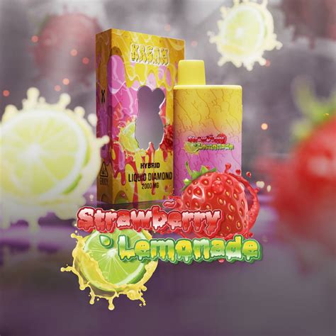 Kream 2g Dispo Kream Strawberry Lemonade Kream Disposable