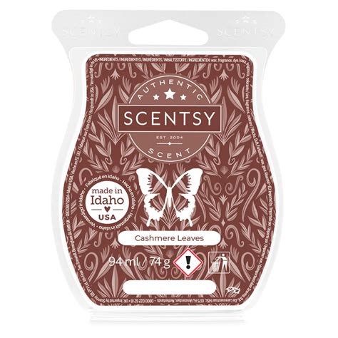 Cashmere Leaves Scentsy Bar Myduftwelt