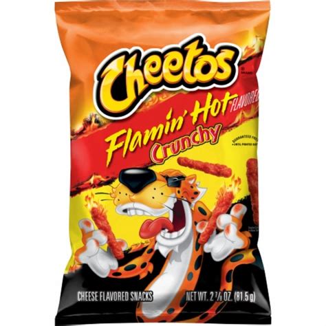 Cheetos Flamin Hot Cheese Flavored Snacks Oz Kroger