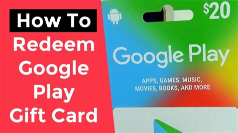 How To Add Google Play Gift Card Value Into Android Phone YouTube