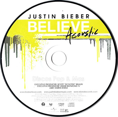 Discos Pop & Mas: Justin Bieber - Believe Acoustic