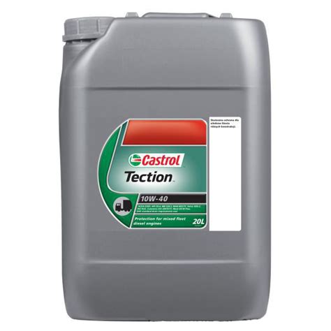 Масло моторное Castrol Tection 10W-40 API CH-4 (20л)