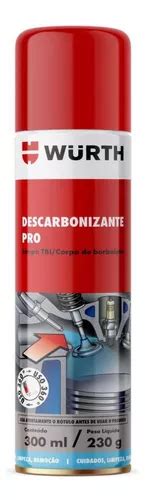 Descarbonizante Limpa Tbi Pro E Carburador Wurth 300ml MercadoLivre