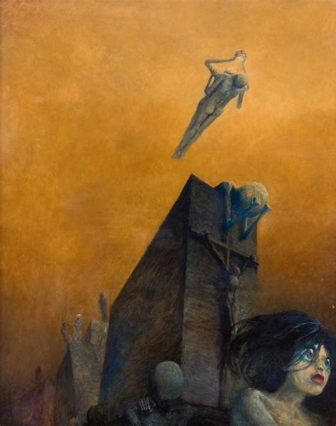 Sold At Auction Zdzislaw Beksinski Zdzislaw Beksinski 1929 Sanok