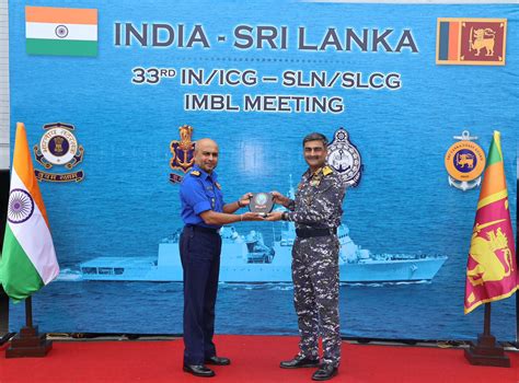 Indian Navy And Sri Lankan Navy Convene Maritime Security Meeting