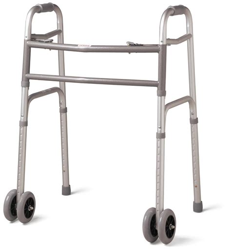 Medline Bariatric Folding Walker w/5" Wheels