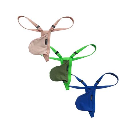 Faringoto Men S Sexy Gay Underwear Tight Stretch G String Thong Multi Pack At Amazon Mens