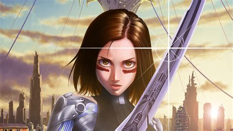 Alita Battle Angel Illustration 4k Wallpaper,HD Movies Wallpapers,4k ...