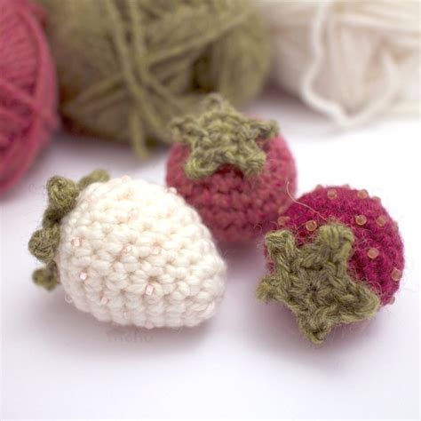 Crochet Strawberry Amigurumi · How To Make A Fruit Plushie · Yarncraft ...