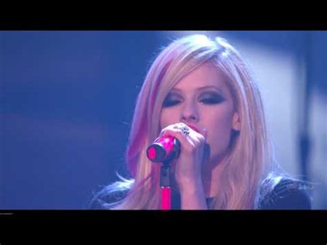 Avril Lavigne Hot Live AMA 2007 HD YouTube