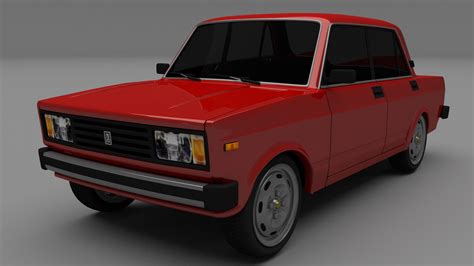 Lada nova 3D model | CGTrader