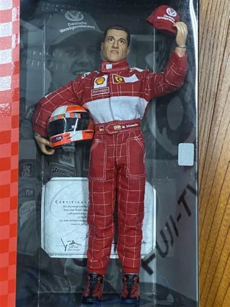 HOT WHEELS LIMITED Ferrari 1 6 Michael Schumacher Figure From Japan 415 62 PicClick AU
