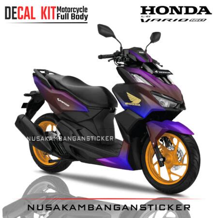 Decal All New Honda Vario 160 Bunglon Sticker Full Body Nusakambangan